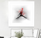 Jumpman Illustration by Francesco Scura on GIANT ART - red digital painting