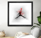 Jumpman Illustration by Francesco Scura on GIANT ART - red digital painting