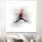 Jumpman Illustration by Francesco Scura on GIANT ART - red digital painting