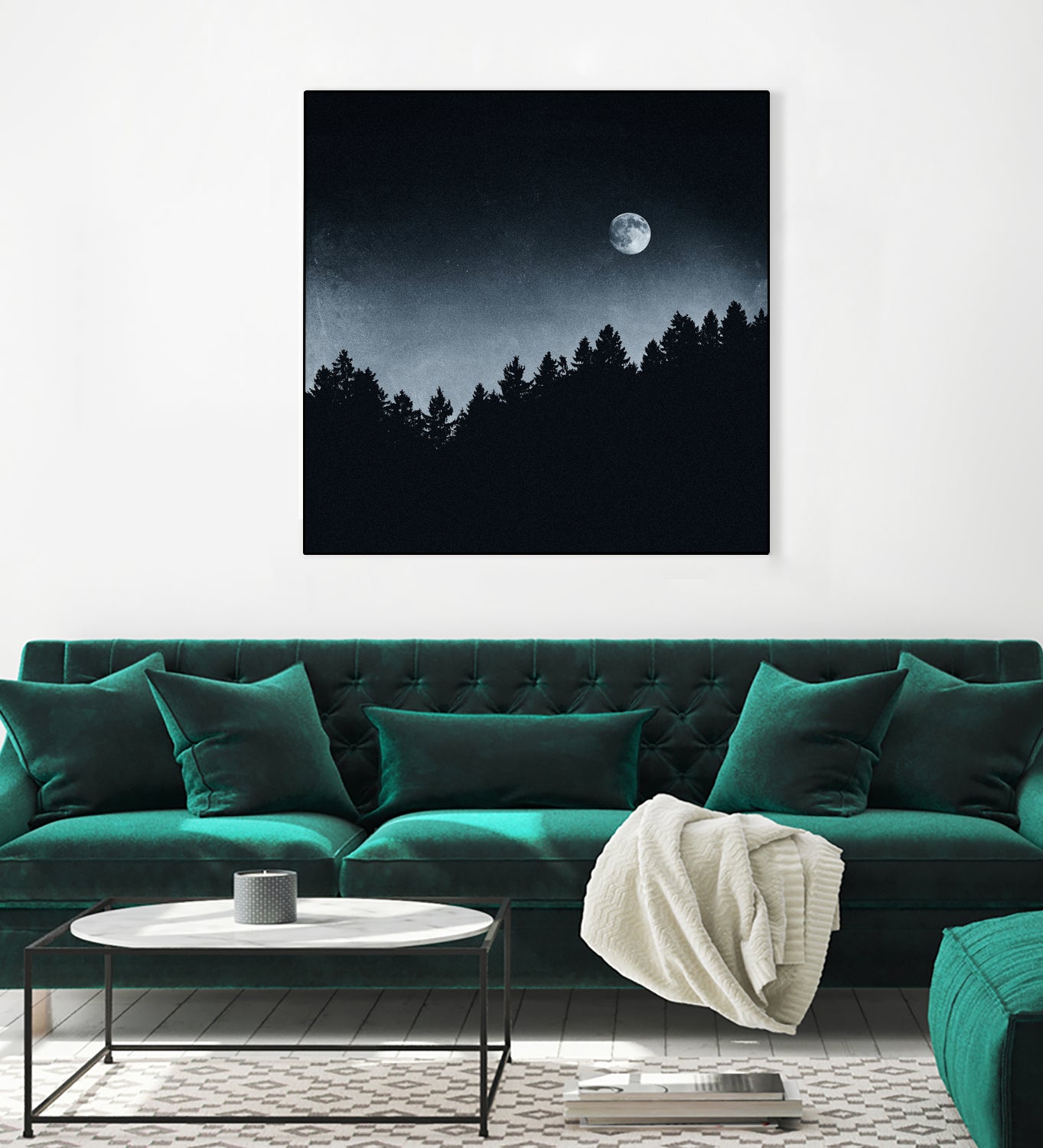 Under Moonlight by Oliver Brömme on GIANT ART - black photo manipulation