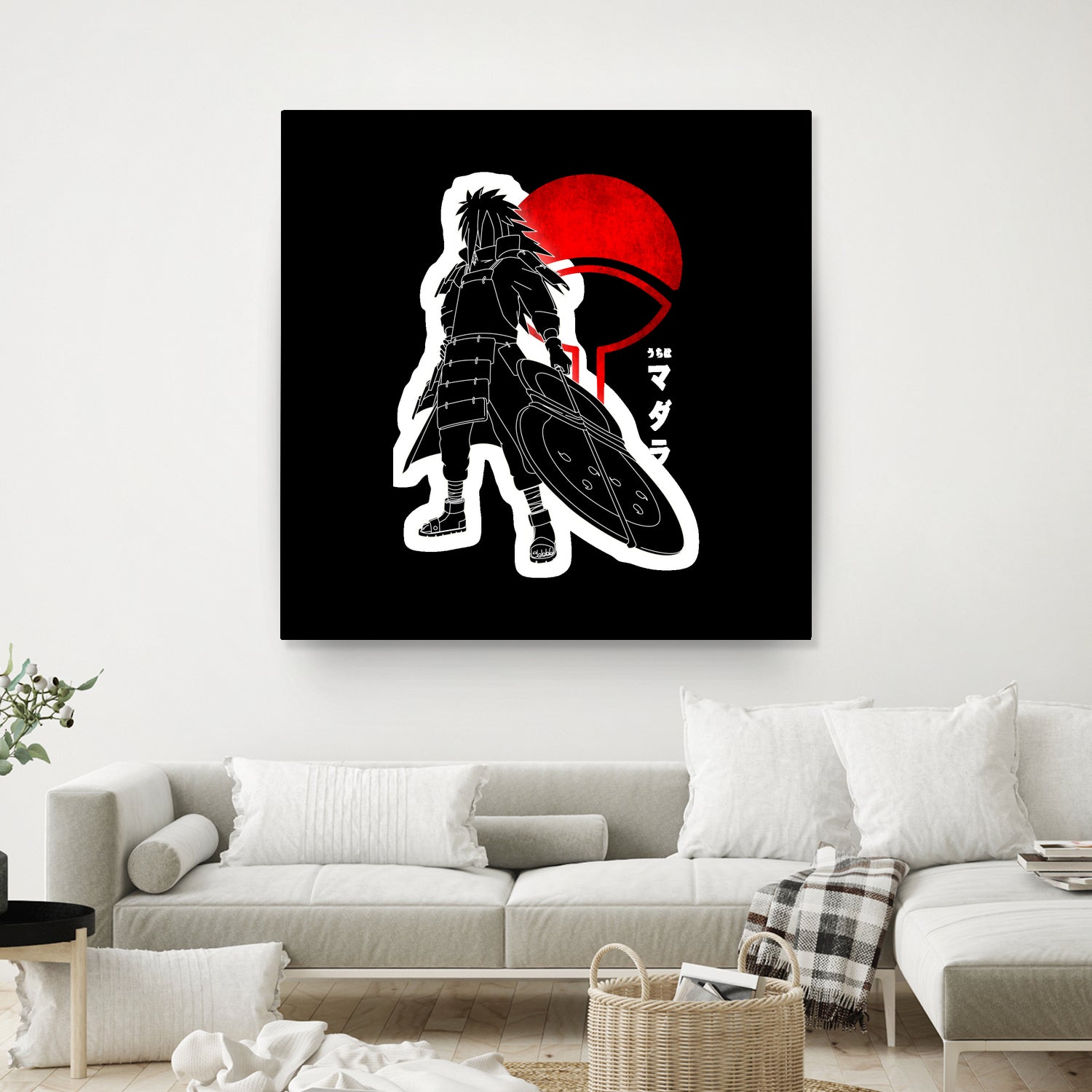 Madara Uchiha Naruto Anime by Ridwan Art on GIANT ART - black character design