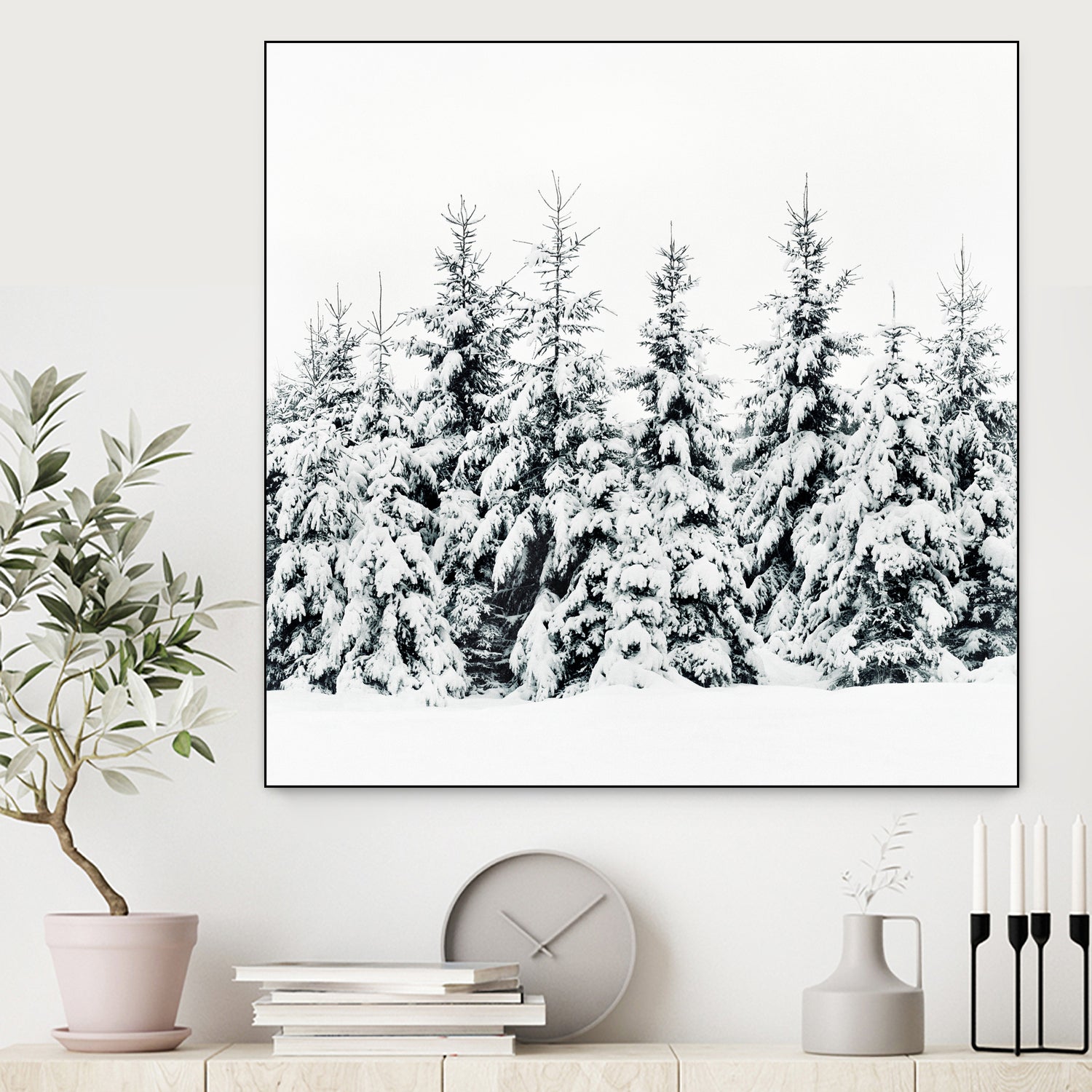 Snow Porn by Oliver Brömme on GIANT ART - white photo manipulation