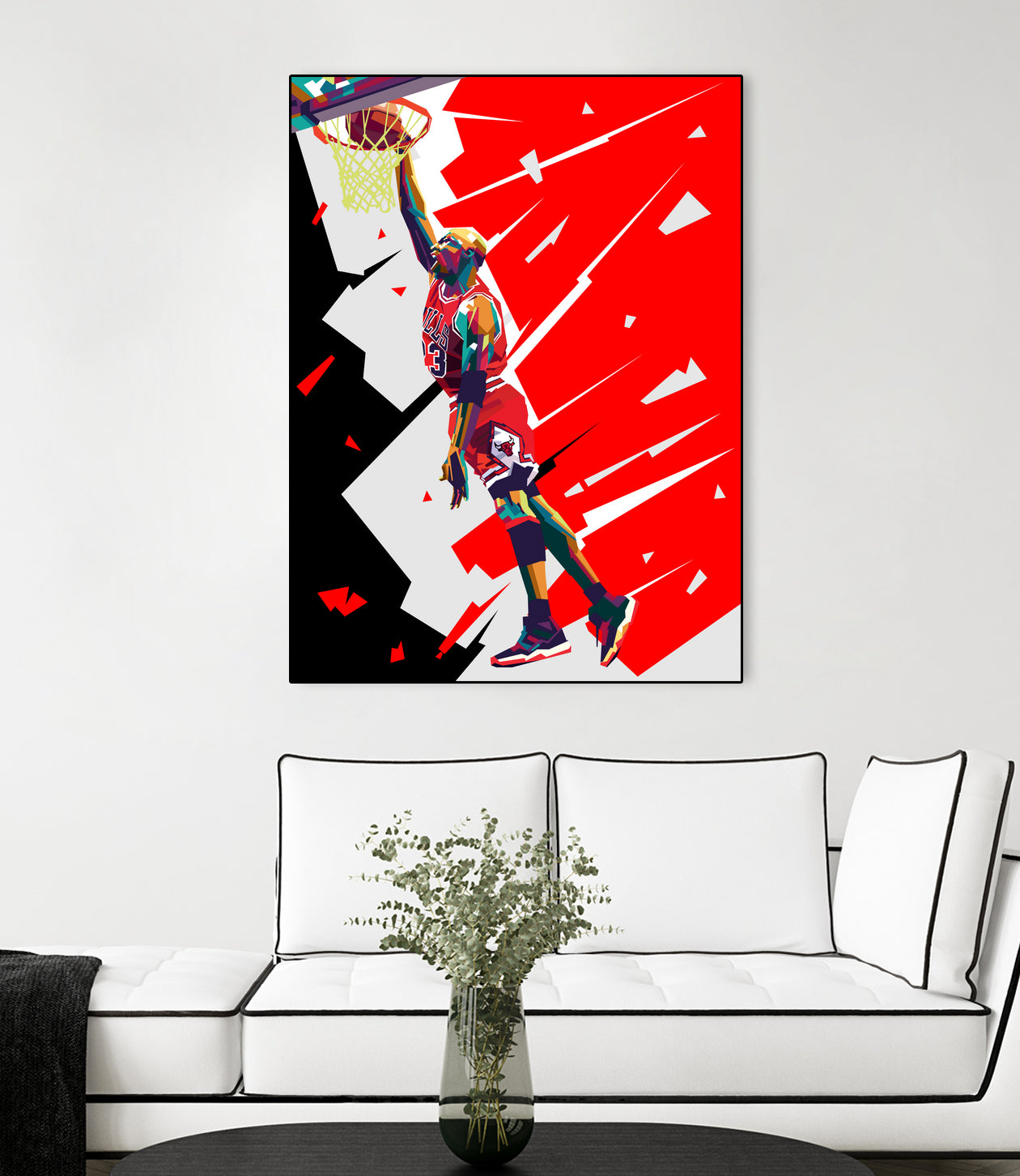 michael jordan by yahya agustiono on GIANT ART - white photo illustration