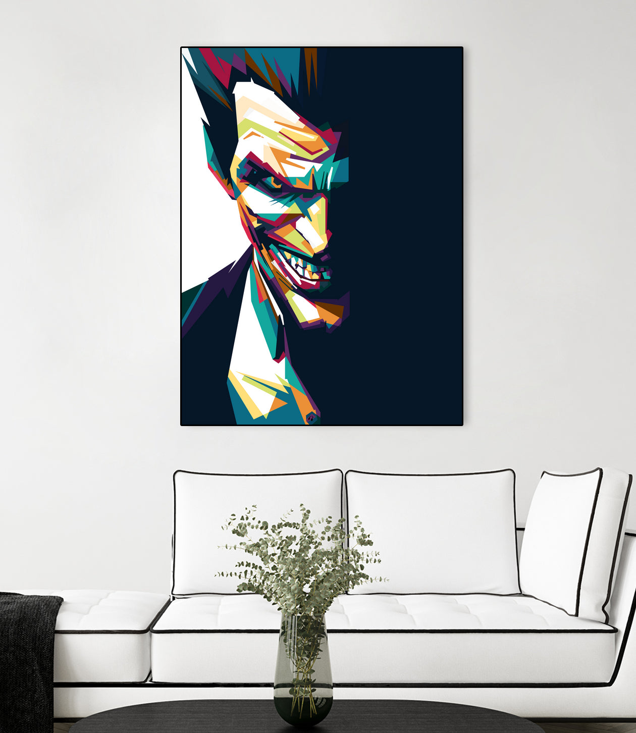 Joker by yahya agustiono on GIANT ART - white photo illustration