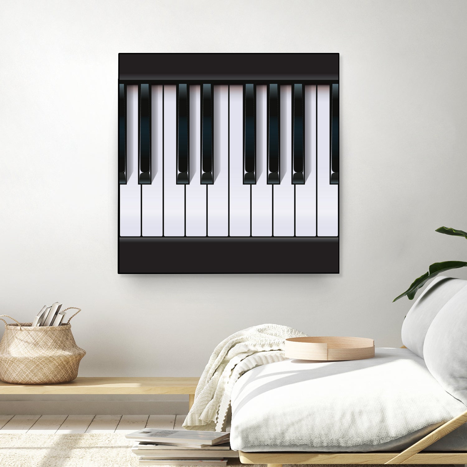 Piano by Rob Snow on GIANT ART - black vector illustration