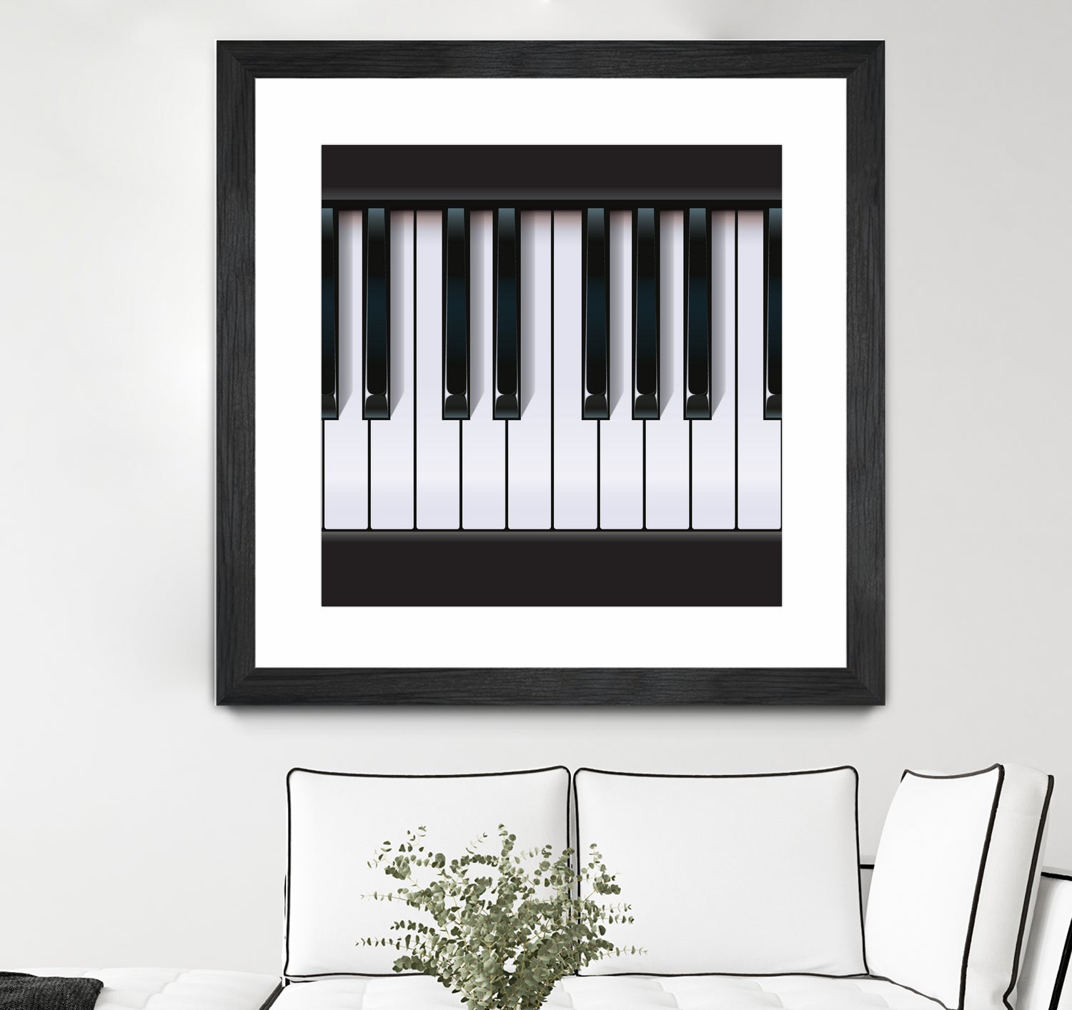 Piano by Rob Snow on GIANT ART - black vector illustration