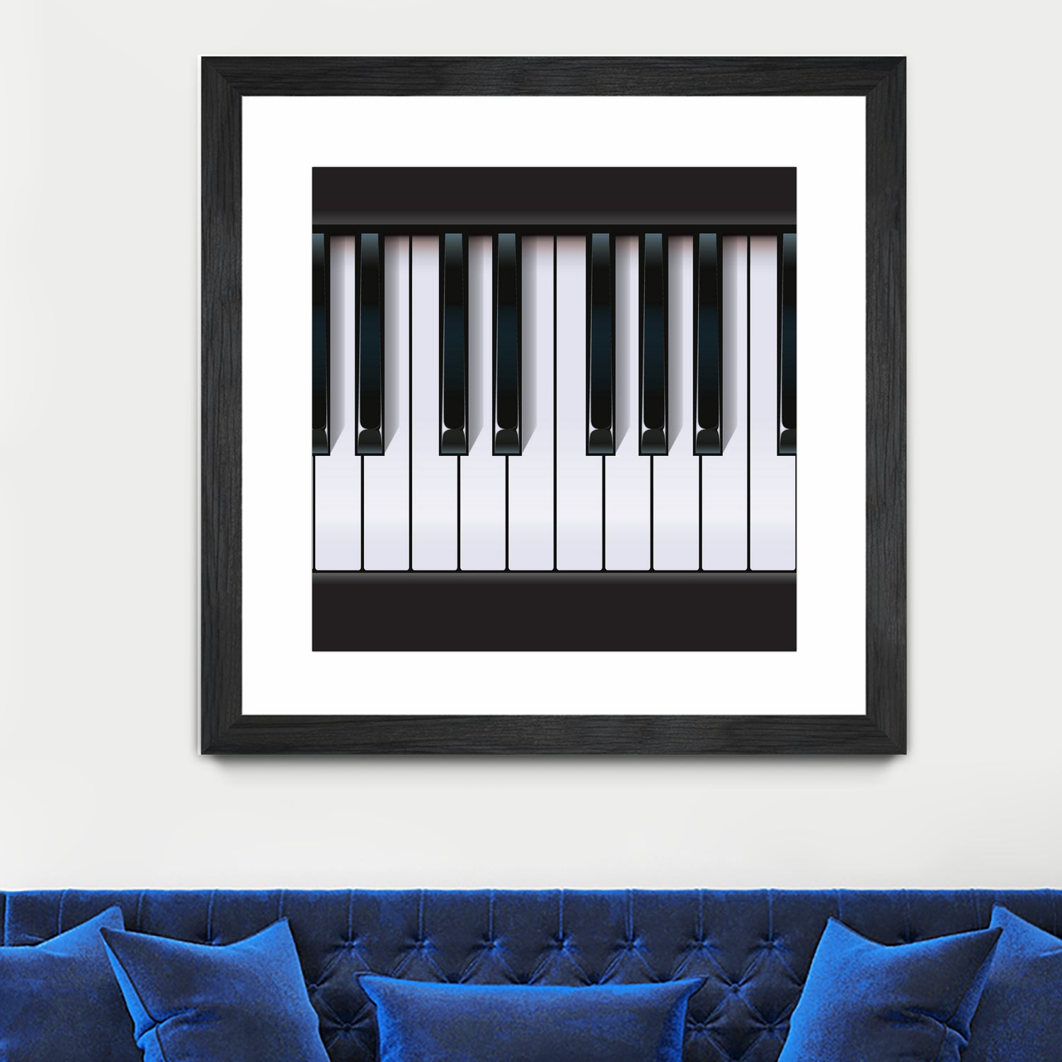 Piano by Rob Snow on GIANT ART - black vector illustration