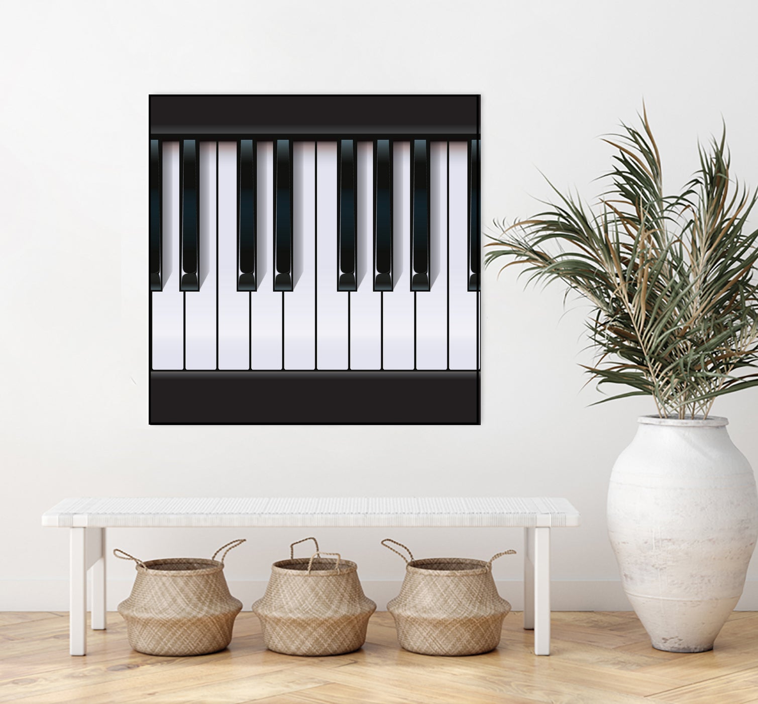 Piano by Rob Snow on GIANT ART - black vector illustration