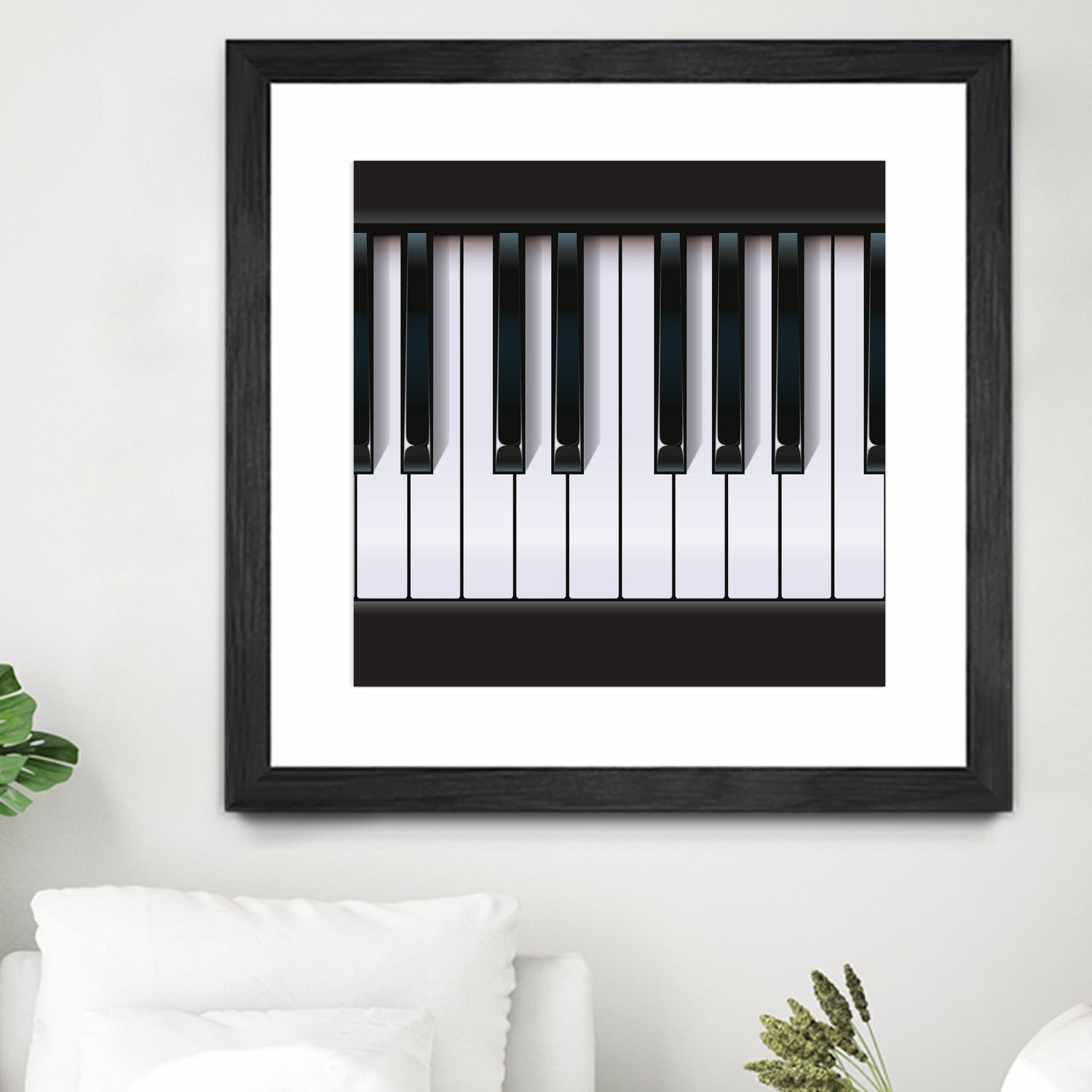 Piano by Rob Snow on GIANT ART - black vector illustration