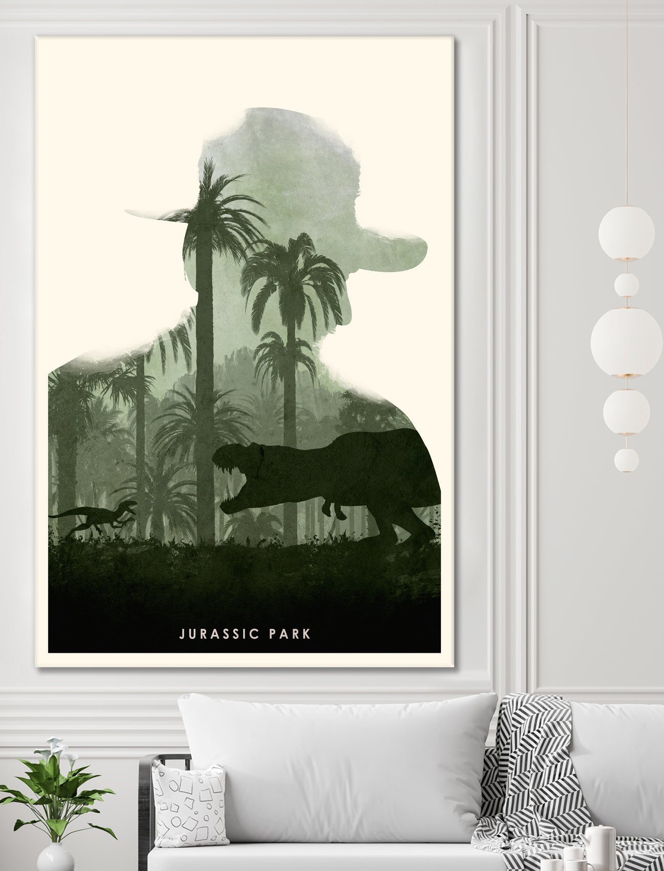 Jurassic Park by Ryan Ripley on GIANT ART - green digital drawing