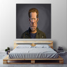 Tom Waits by Rob Snow on GIANT ART - green digital painting