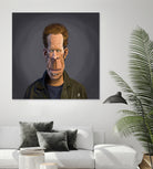 Tom Waits by Rob Snow on GIANT ART - green digital painting