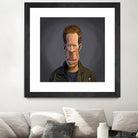 Tom Waits by Rob Snow on GIANT ART - green digital painting