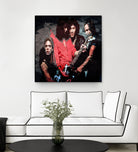 Van halen the band legend by Shohib project on GIANT ART - white digital painting