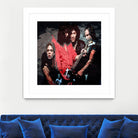 Van halen the band legend by Shohib project on GIANT ART - white digital painting