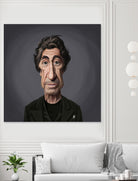 Al Pacino by Rob Snow on GIANT ART - gray digital painting