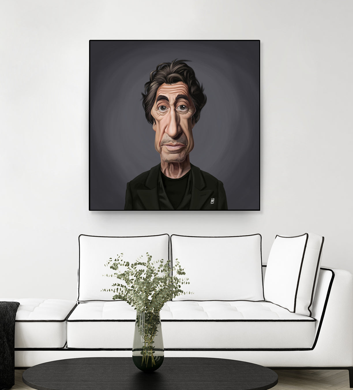 Al Pacino by Rob Snow on GIANT ART - gray digital painting