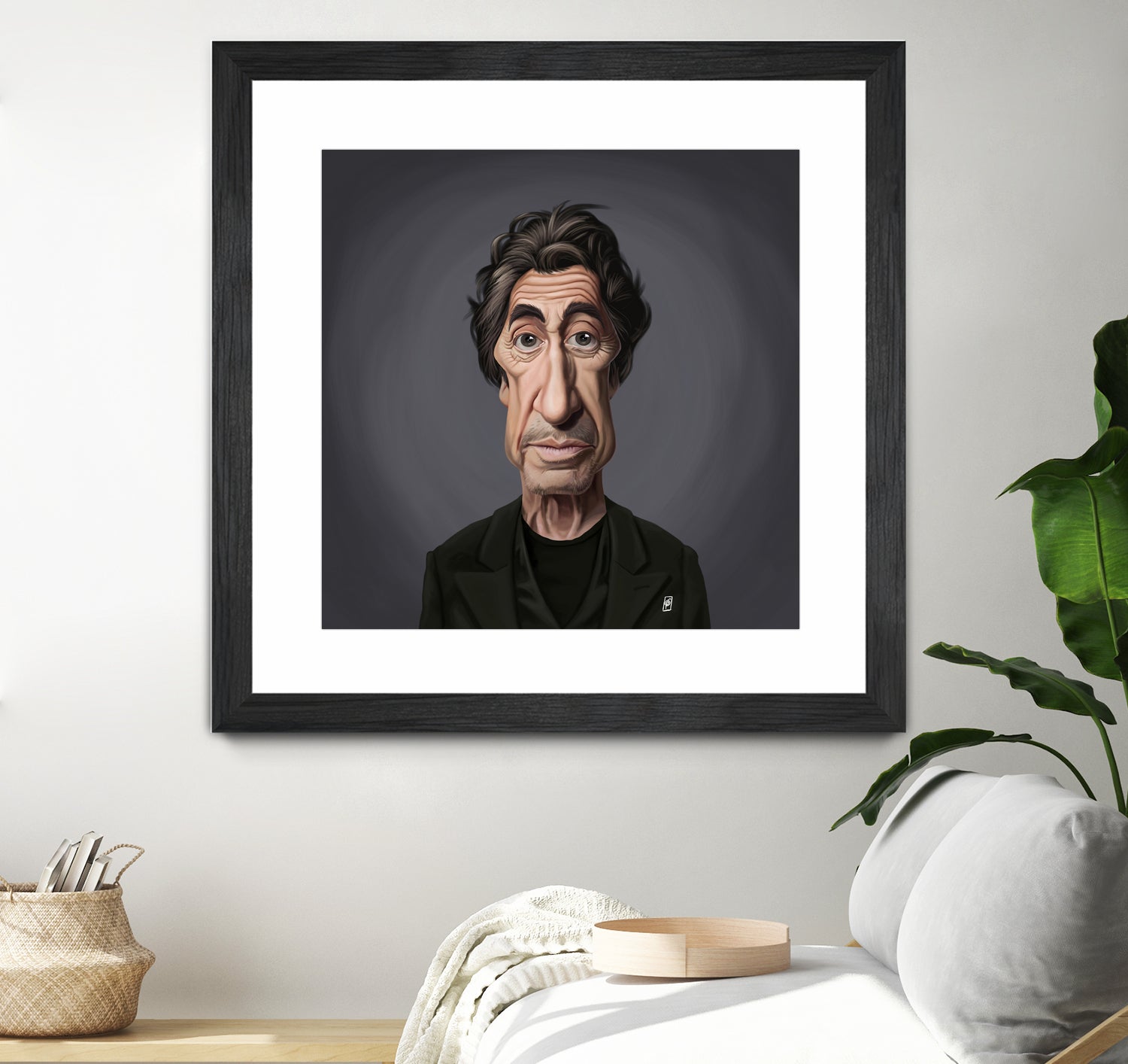 Al Pacino by Rob Snow on GIANT ART - gray digital painting