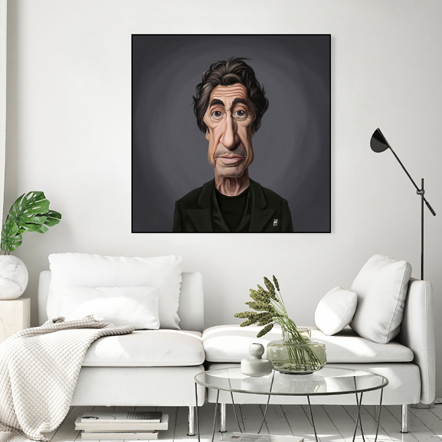 Al Pacino by Rob Snow on GIANT ART - gray digital painting