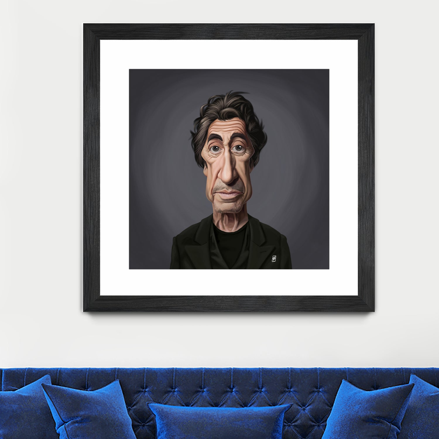 Al Pacino by Rob Snow on GIANT ART - gray digital painting