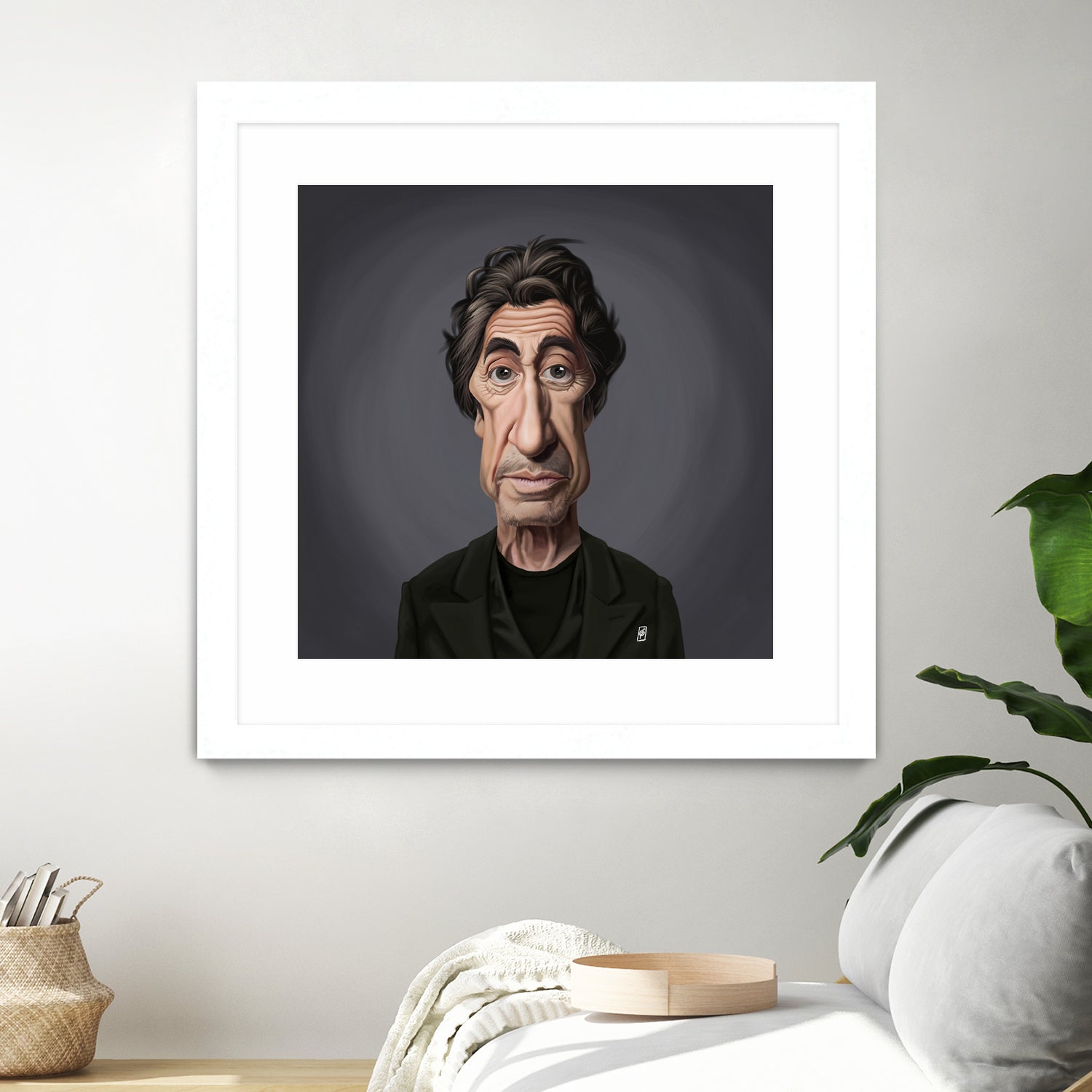 Al Pacino by Rob Snow on GIANT ART - gray digital painting