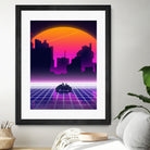 akira retrowave sunset by Muhammad Daffa Umar on GIANT ART - white photo manipulation