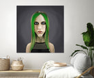 Avril Lavigne by Rob Snow on GIANT ART - green digital painting