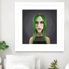 Avril Lavigne by Rob Snow on GIANT ART - green digital painting