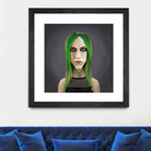 Avril Lavigne by Rob Snow on GIANT ART - green digital painting