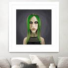 Avril Lavigne by Rob Snow on GIANT ART - green digital painting