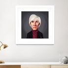 Andy Warhol by Rob Snow on GIANT ART - brown digital painting