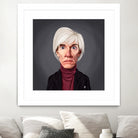 Andy Warhol by Rob Snow on GIANT ART - brown digital painting