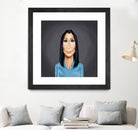 Cher by Rob Snow on GIANT ART - blue digital painting