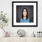 Cher by Rob Snow on GIANT ART - blue digital painting