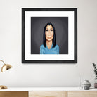 Cher by Rob Snow on GIANT ART - blue digital painting