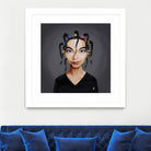 Björk by Rob Snow on GIANT ART - black digital painting