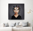 Björk by Rob Snow on GIANT ART - black digital painting