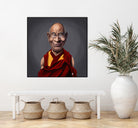 Dalai Lama by Rob Snow on GIANT ART - brown digital painting