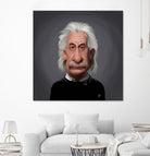 Albert Einstein by Rob Snow on GIANT ART - black digital painting