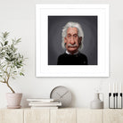 Albert Einstein by Rob Snow on GIANT ART - black digital painting