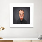 Quentin Tarantino by Rob Snow on GIANT ART - gray digital painting