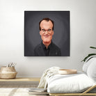 Quentin Tarantino by Rob Snow on GIANT ART - gray digital painting