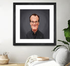 Quentin Tarantino by Rob Snow on GIANT ART - gray digital painting