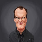 Quentin Tarantino by Rob Snow on GIANT ART - gray digital painting