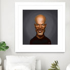 Samuel L Jackson by Rob Snow on GIANT ART - black digital painting