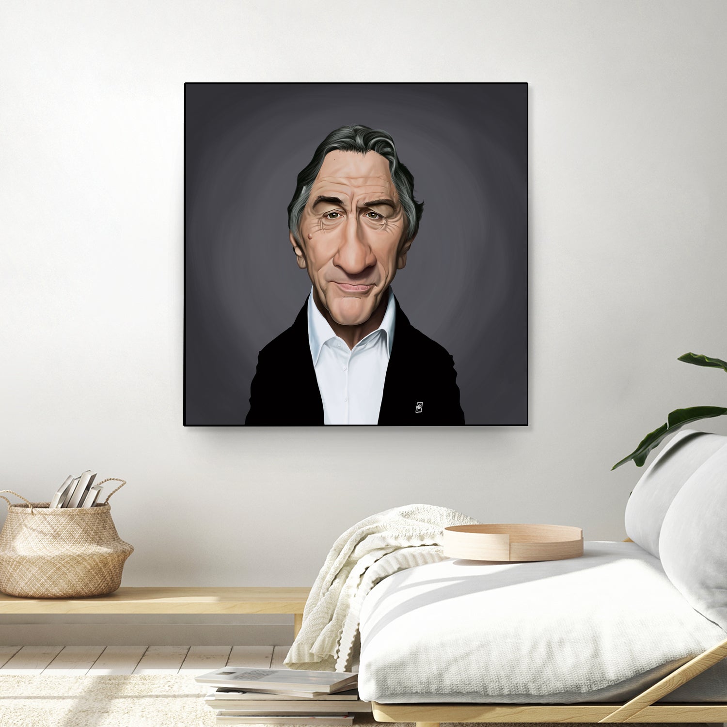 Robert De Nero by Rob Snow on GIANT ART - brown digital painting