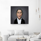 Robert De Nero by Rob Snow on GIANT ART - brown digital painting