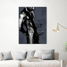 2020_cum_blue by Stefan Bammert on GIANT ART - black mixed media