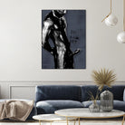 2020_cum_blue by Stefan Bammert on GIANT ART - black mixed media