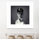 Audrey Hepburn by Rob Snow on GIANT ART - gray digital painting